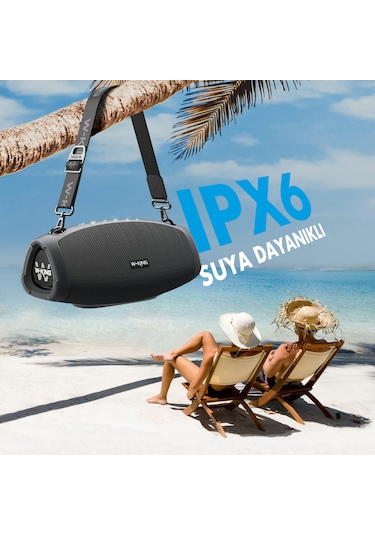 W-King X10 120W Xtreme Bass 42S Bluetooth 5.0 Hoparlör