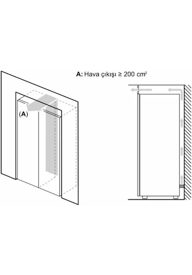 Bosch GSV33VWE0N 231 LT 7 Çekmeceli Dikey Derin Dondurucu