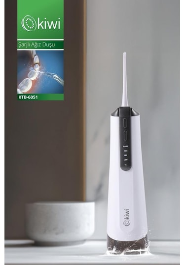 Kiwi Ktb-6051 Portatif Taşınılabilir Şarjlı Ağız Bakım