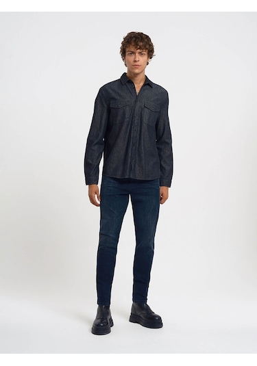 Loft Erkek Jean Pantolon Koyu İndigo Lf2032762 Ricardo 24yp69000036 P69549 Koyu Mavi