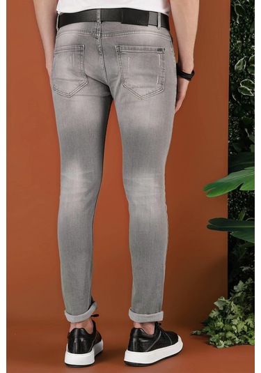 Denim Pnt 109 Gri Jean Pantolon Gri