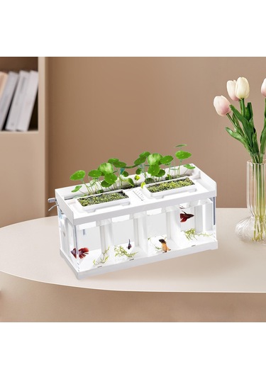 Magideal Suntek Balık Kase Bölünmüş Kuluçka Akvaryum Tankı Bahçe