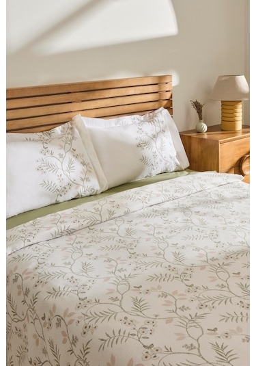 Kaşmir Home Lilly Çift Kişilik Pike Takımı Çağla Çağla