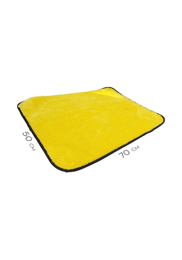 Reis Çift Kat Mikrofiber Oto Kurulama Havlusu 50×70 1300GSM