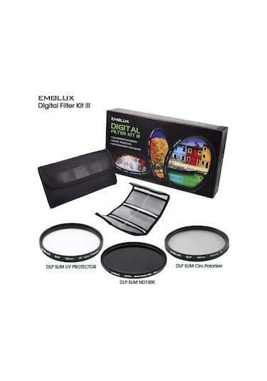 Emolux Digi Filter Kit Çantalı 49 MM