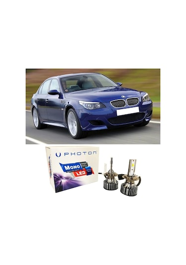 Bmw E60 Led Xenon Kısa Far Ampulü H7 Mono Yeni Seri Beyaz