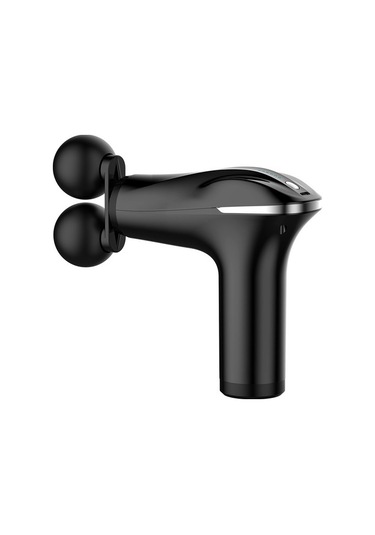 Çift Başlı Fasya Tabancası Kas Gevşeme Masajı Mini Servikal Membran Tabancası Kas Membran Tabancası Ogexvj Mavi - Siyah