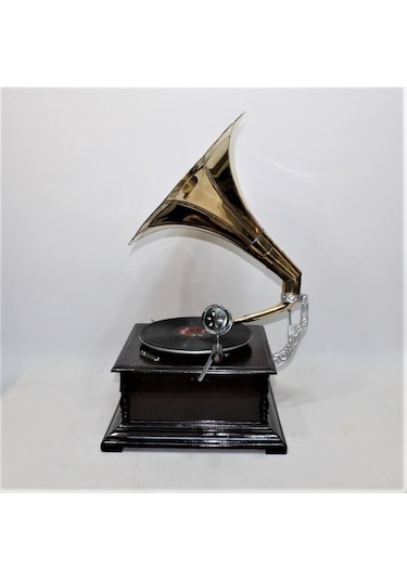 Kare Sade Gramofon Düz Borulu