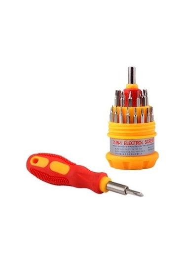 Makroyapı Mini Tornavida Çok Amaçlı Set 31 Parça