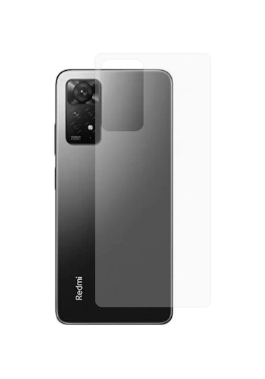 Redmi Note 11 Pro ile Uyumlu Arka Kırılmaz MAT Esnek Nano Koruyucu