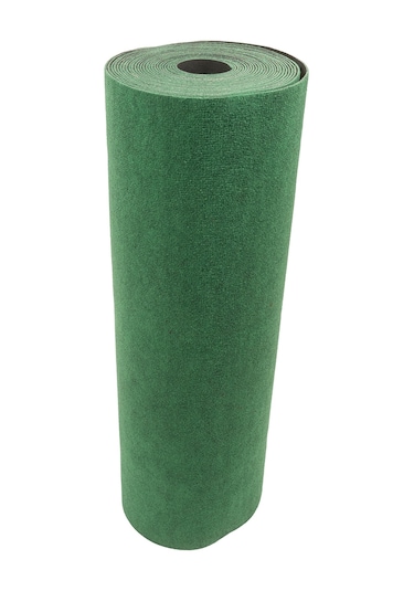 Rulo Paspas, Yeşil Halılı Paspas, 90 Cm.x1 Mt.
