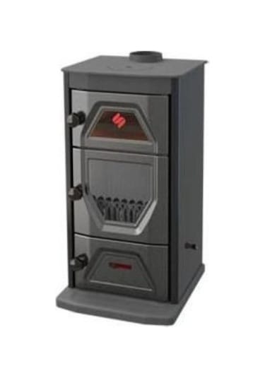 Sürel 5111 - 5112 Dört Köşe Şömine Soba Bordo