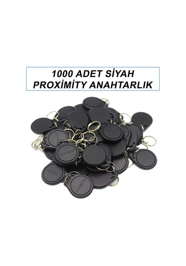 1000 Adet Siyah Proximity Anahtarlık