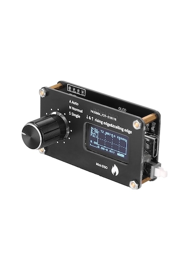 Trendooze Tek Osiloskop Osiloskop Örnekleme Oled Ölçüm Mini Metal Mekanik Khz Kanal İnç Hızı Ekran Düğme Buton Basit Ayarı 250 0.96 Zm