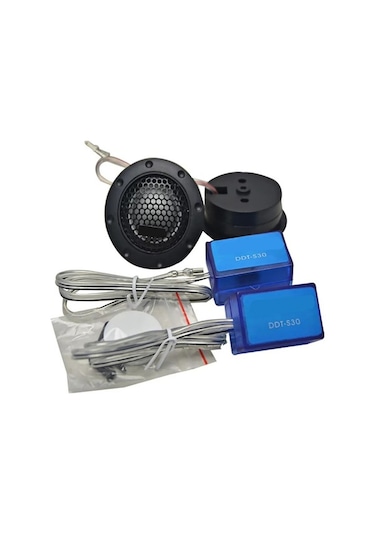 Flybuy Ddt-s30 1 Çift Araba Tweeter, 12-24v Otomobil Ses İyileştirme Modifikasyonu