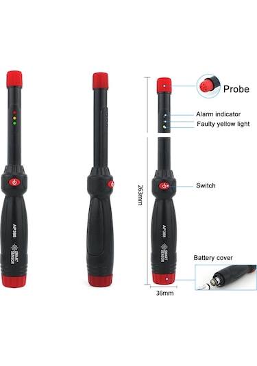 Akıllı Sensör Ap388 Yanıcı Gaz Kaçak Dedektörü Doğal Gaz Alarmı