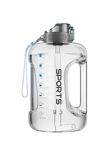 Suntek Su Sürahisi Büyük Kapasiteli Kayışlı Temizle-2500Ml Çok Renkli