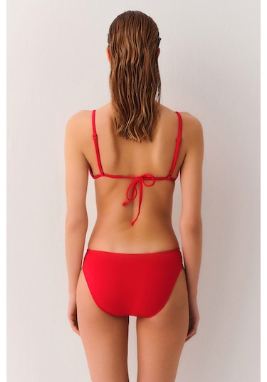 Suwen Üçgen Bikini Üst Sbn25535c082 Kırmızı