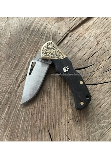 Dmr 4116n Çakı Özel Çelik Çakı Cep Çakısı Kamp Çakısı Klipsli Carbon 15cm Siyah