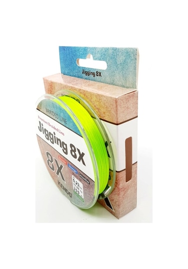 Kendo Jigging 8X Flash 300M Fluo Green Ip Misina (480980661)