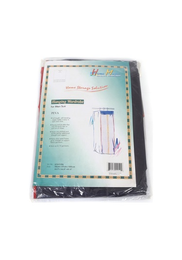 Sıa Gardrop İçi Asılabilir Elbise Dolabı Pvc Lacivert