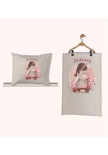 Pia Baby Gl 1940-02 İsme Özel Beşli Tulum Set Krem