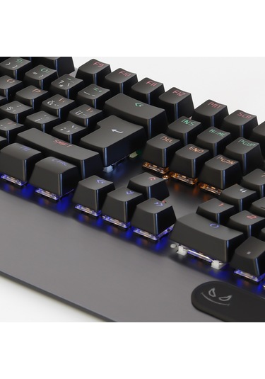 Rush Commando RK848 Mavi Switch Rainbow Mekanik Gaming Oyuncu Klavye