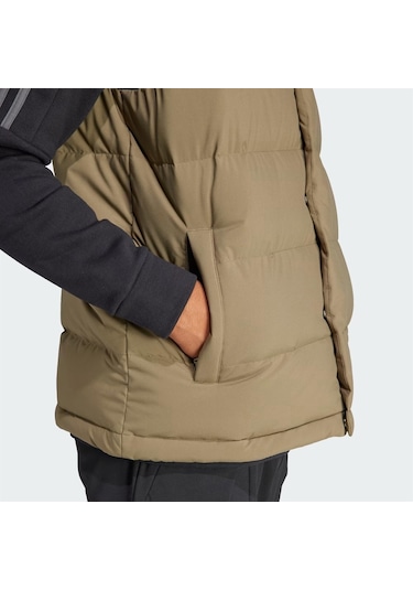 Adidas Helionic Hooded Down Erkek Yelek 001