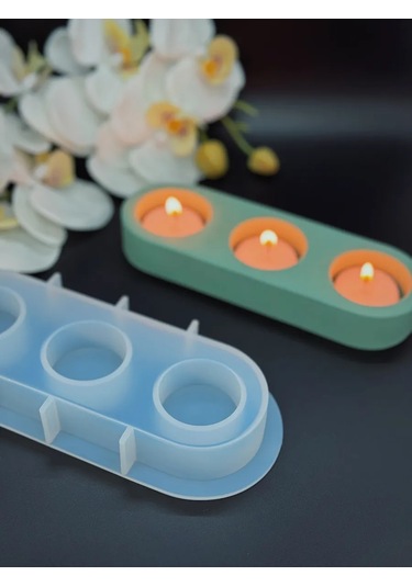 Galinacandles Alçı İçin Silikon Kalıp Klyapka Mumluk 309289783