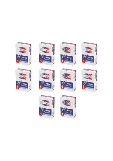 Brons Ataş No:3 Br-123 100 Lü 10 Kutu