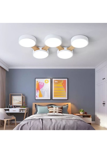 Simaavize Minimalist Modern Led 5’Li Avize (506465683)