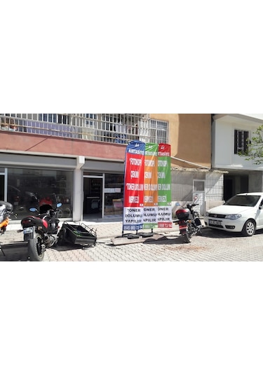 Özel Logolu Yelken Plaj Bayrağı