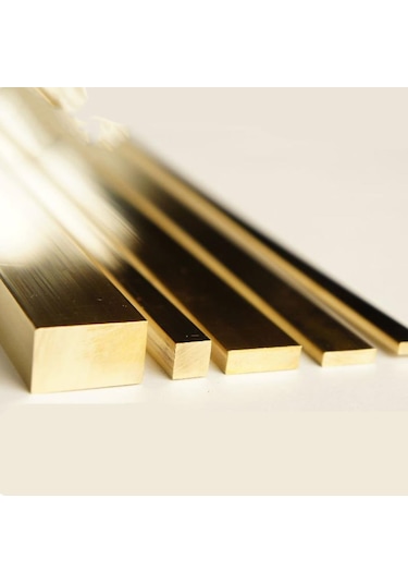 Pirinç Çubuk Kare Lama 8X8 Mm 50 Cm 478844180