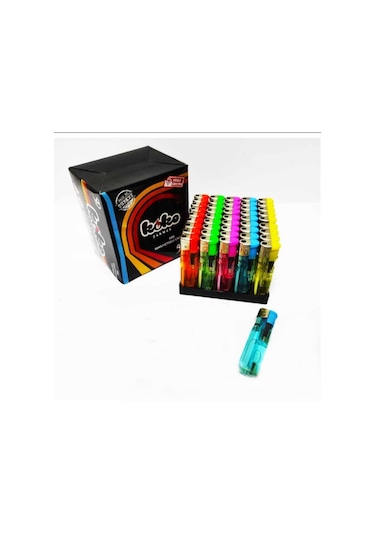 Ardahan Ticaret Çakmak Manyetolu 518 Şeffaf 50 Adet