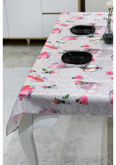 Sufre Sıvı Geçirmez Masa Örtüsü Sofra Bezi Sofra Örtüsü Piknik Örtüsü Fincan