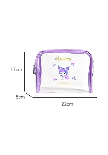 Tuomeng Hello Kitty Şeffaf Makyaj Çantası