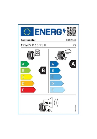 Continental 195/65 R15 91H Ultracontact Yaz Lastiği 2025