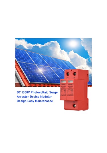 Konesam Dc 1000v Fotovoltaik 40ka Dalga Giderici, 2p Ray Montajlı, Mavi Isıkli, Enerji Koruyucu, Sigorta Aleti