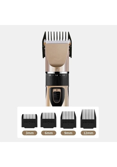 Venturemart Kedi Köpek Bakım Seti - Elektrikli Giyotin - Altın