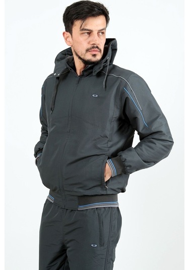 Enrıco Ferry Erkek Mıcropoly Kumaş Içi Polarlı Eşofman Takım2450A