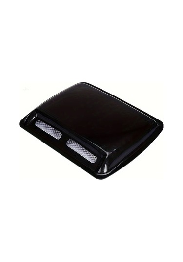 Xuweiwei Abs Plastik Carbon Fiber Black Kaput Sürgüsü Kolay Montaj Hava Akış Emme Dekoratif Kaput Kapağı