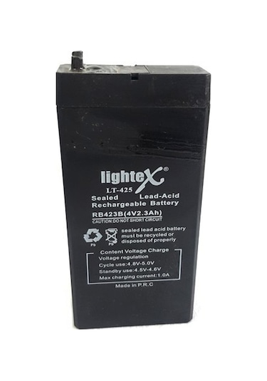Lightex Lt-425 4V 2.3Ah Akü -