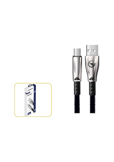Sprange 3.1A M-Viola 1Mt Metal Başlıklı Micro Usb Kablo (550551366)