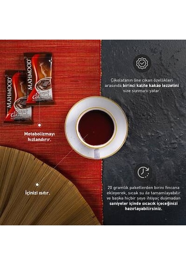 Mahmood Coffee Sıcak Çikolata 12 x 20 G