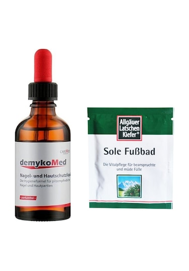 Demykomed Tırnak Mantar Solüsyonu 50 Ml + 10 Gr Dağ Çamı Tuzu