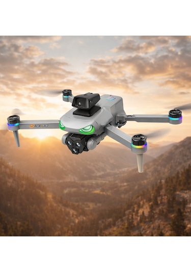 R08 Katlanabilir Drone - 4k Hd Çift Kamera, Hareket Algılama, Şarjlı Uzaktan Kumandalı