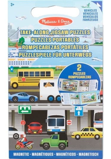 Melissa And Doug Mıknatıslı 2X15 Yapboz Seti Araçlar