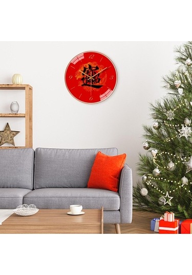 Goldenqian B Baosity Dekoratif Duvar Saati 6ywoyl ÇOk Renkli