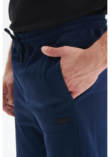 AR-MA Arma Erkek Regular Fit Basic Süprem % 100 Pamuk Cepli Şort Y29504279002 Lacivert