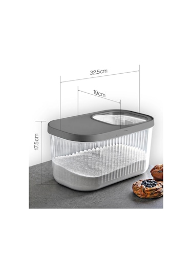 Multi Box Çok Amaçlı Kapaklı Saklama Kabı 7.5 Lt 17,5x32,5x19 Cm Çok Renkli